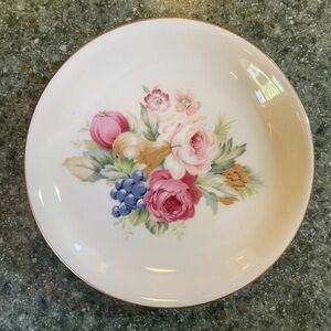 Mikasa Bone China Vintage Floral Plate